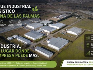 VENTA LOTES PARQUE INDUSTRIAL Y LOGISTICO ZARATE