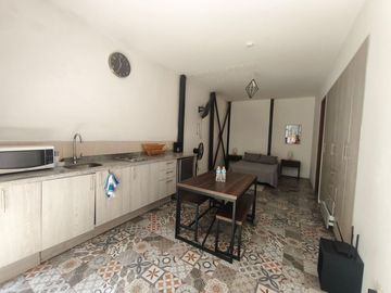 Departamento tipo Loft en renta en Santa Teresita amueblado