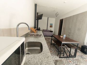 Departamento tipo Loft en renta en Santa Teresita amueblado