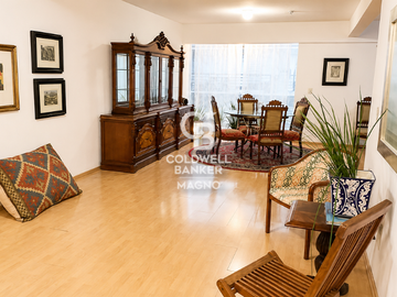 DEPARTAMENTO AMUEBLADO EN COLONIA NÁPOLES EN RENTA