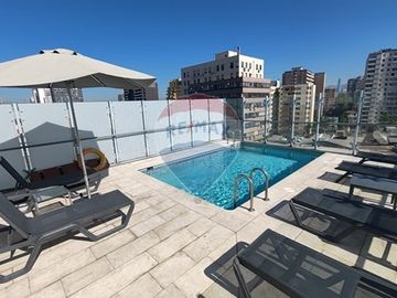 Moderno departamento 2D 2B en Ñuñoa