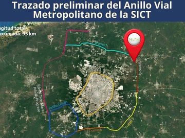 Terreno en venta en Veracruz de alta plusvalía en Yaxkukul, Merida.