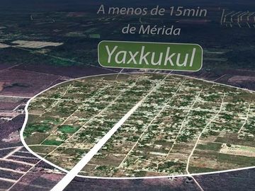 Terreno en venta en Veracruz de alta plusvalía en Yaxkukul, Merida.