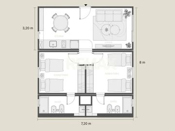 VENTA DEPARTAMENTO 2 DORMITORIOS, AÑELO