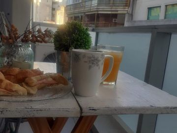 Alquiler Monoambiente Balcon Seguridad Apto Prof .
