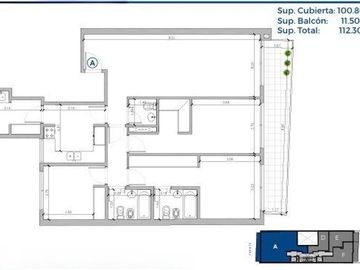 VENTA EN POZO 4 AMB BALCON AMENITIES EN CABALLITO