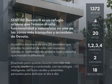 VENTA DEPTO. 3 AMB. CON BALCÓN - V. DEVOTO