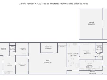 CASA 5 AMBIENTES EN VENTA EN CASEROS OPORTUNIDAD