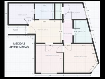Depto. 3 ambientes en Villa Santa Rita A REMODELAR
