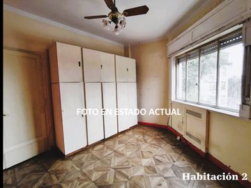 Depto. 3 ambientes en Villa Santa Rita A REMODELAR