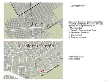 Venta | Terreno con Doble Acceso 920m2 | Guernica | San Vicente