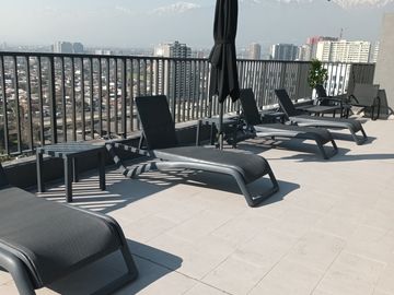 Departamento amoblado 1D + 1B + Estacionamiento + Bodega | La Florida – Metro Mirador