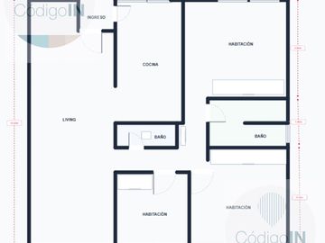SEMIPISO 4 AMBIENTES |RECICLADO A NUEVO |  PALIER PRIVADO Y BALCON TERRAZA| PALERMO HOLLYWOOD
