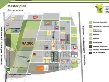 Terreno dentro parque Industrial 14,000m2 Precio $1,050,000 USD