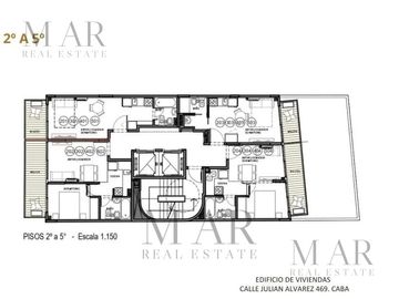 Venta 1 y 1/2 ambientes a estrenar con amenities