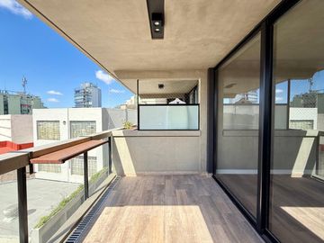 Departamento en alquiler en chacarita ambiente y medio a estrenar