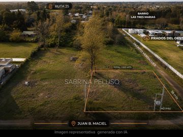 Venta Lotes La Reja - 380m2