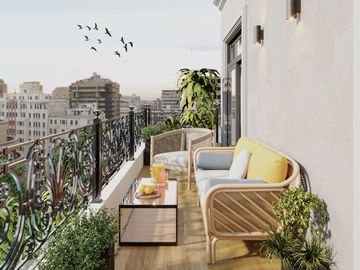 Paseo Chacabuco - departamento en venta - balcón
