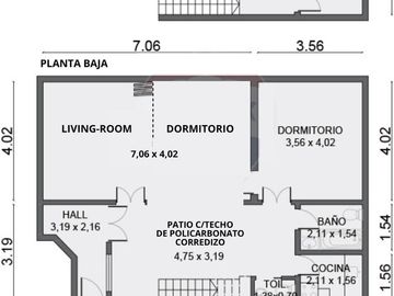 VENTA con RENTA  3 amb y 1/2 - Monserrat