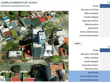 LOTE PARA DESARROLLO | PB+6 | PARQUE CHACABUCO