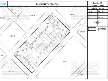 Venta lote 12,12x26,41 Villa Bosch - 1000m2 const.