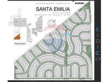 Venta Terreno 563 m2 Pilar Del Este Santa Emilia