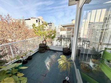 DEPTO 3 AMB MAS ESCRITORIO O ESTUDIO, TERRAZA, LUZ
