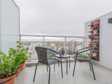 Dpto 2 Amb Venta Flores Piso Alto Balcon
