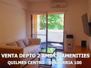 VENTA PERMUTA DEPARTAMENTO 2 AMB C/ PILETA QUILMES
