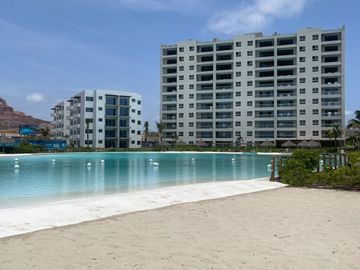 Departamento en renta amueblado en privada torres Bluú en mazatlan