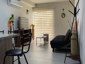 Departamento en renta amueblado en privada torres Bluú en mazatlan