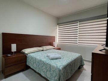 Departamento en renta amueblado en privada torres Bluú en mazatlan