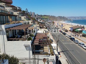 Reñaca, Viña del Mar. Departamento frente al mar.