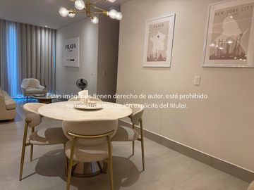 Departamento Equipado y Amueblado en Renta en Torre Boreal