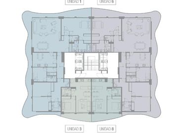 Departamento en Libertador al Río