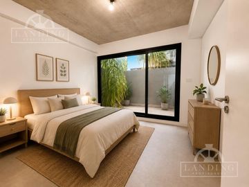 Departamento 2 Ambientes Con Patio en Palermo Hollywood Fitz Roy y Costa Rica
