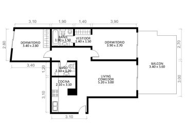 3AMB CON BALCON TERRAZA- EDIFICIO CON AMENITIES EN PALERMO