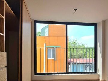 2 REC y c/balcon francés REC + Roof comun + gym #SanMiguelChapultepec
