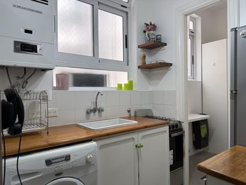 Departamento en Alquiler Amoblado Temporario 2 Pax. Lavarropas. Recoleta