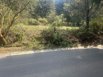 Terreno en Venta a pie de carretera, zona La Marquesa, Huixquilucan, Edo Mex