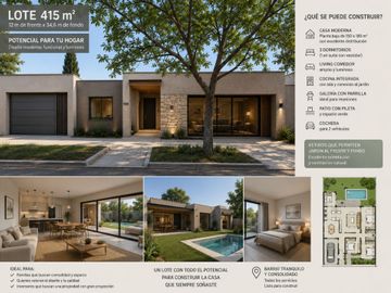 LOTE EN VENTA BARRIO TRAPICHE GODOY CRUZ APTO PH