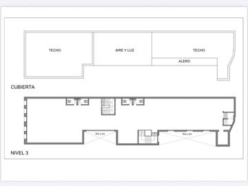 ALQUI RECOLETA OFICI/ESTUDIO A RECICLAR 1100 MTRS