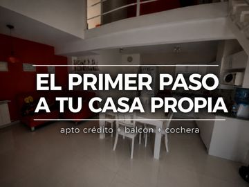 DEPTO VENTA 2 AMB EN MERLO CON BALCON Y COHERA