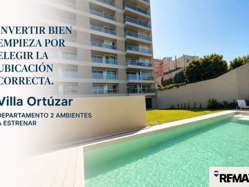 VENTA DEPARTAMENTO 2 AMBIENTES V ORTUZAR PARRILLA