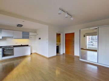 MONOAMBIENTE EN ALQUILER CON BALCON Y AMENITIES