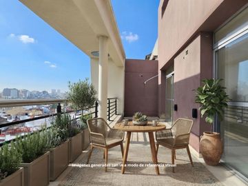 Semipiso de 2 amb a estrenar 74m², expensas bajas
