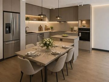ARRIENDO DEPARTAMENTO 2HAB 2BA VITACURA