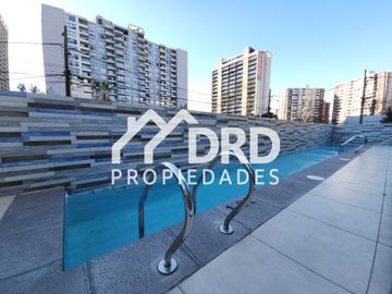 DEPTO ARRIENDO 2D2B SIN AVAL SEMI AMOBLADO METRO