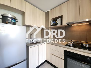 DEPTO ARRIENDO 2D2B SIN AVAL SEMI AMOBLADO METRO