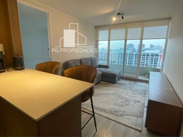 ARRIENDO DPTO  2HAB 2BA ÑUÑOA, CERCANO A GUILLERMO MANN
